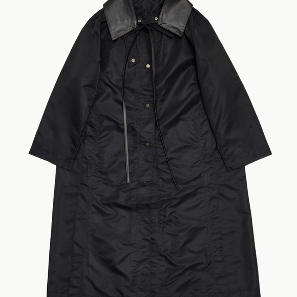 BIRROT RECYCLED NYLON TRENCH COAT - Picture 5 of 8